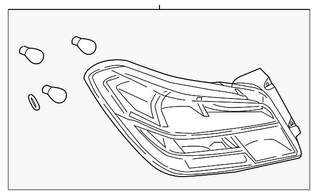 URANUS「Mirage」 シド fuzzy knot 2021-2024 Mitsubishi Mirage G4 Tail Lamp Assembly 8330B263