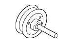 252872E300 - : Idler Pulley for Kia: Forte, Forte5, K4, Seltos, Soul Image