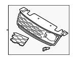 LR138511 - Body: Grille for Land-Rover Image