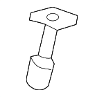 81143SDAA01ZA - Body: Headrest Guide for Honda: Accord, Civic, CR-V, Element, Fit, Odyssey Image