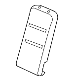 81922SHJA21 - Body: Seat Back Pad for Honda: Odyssey Image