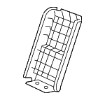 81996SHJA22ZA - : 2008-2010 Honda Odyssey - Cover Back *G64L* (Olive) for Honda: Odyssey Image