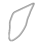 76924ED901 - : Weather-Strip On Body for Nissan Image