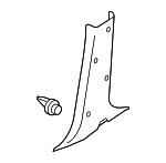 76915EL00B - : Lower Center Pillar Trim for Nissan: Versa Image