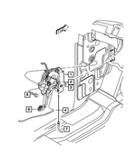 52078977AG - Brakes: Parking Brake Release Rod for Mopar Image