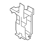 17117576829 - Cooling System: Bracket for BMW: 750i, 750i xDrive, 750Li, 750Li xDrive, 760Li Image