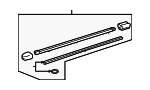 9068500168 - Body: Front Rail for MB Vans Image