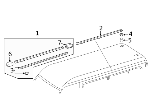 Luggage Carrier for 2018 Mercedes-Benz Sprinter 3500 #0