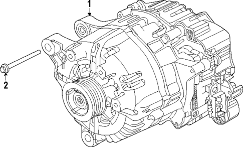 Alternator for 2023 Land Rover Range Rover Sport #6
