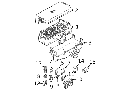 Flasher Units, Fuses, & Circuit Breakers for 2013 Ford Mustang #0