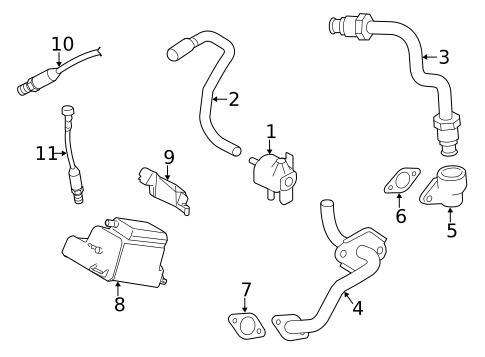 Powertrain Control for 2013 Subaru Legacy #1