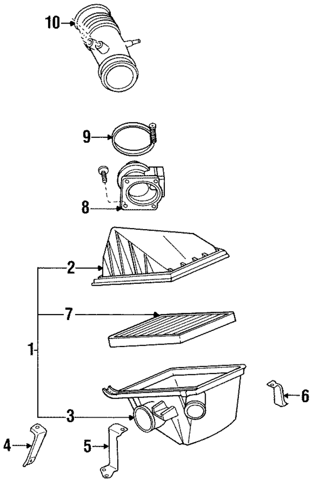 1657788G10 - : Duct for Nissan: D21, Pickup Image
