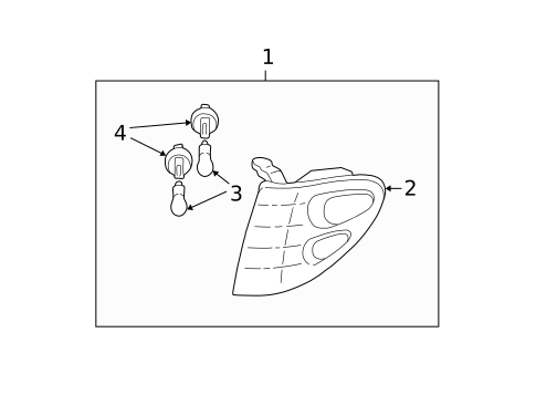 Signal Lamps for 2004 Toyota Tundra #1
