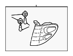 815100C020 - Electrical: Signal Lamp for Toyota Image