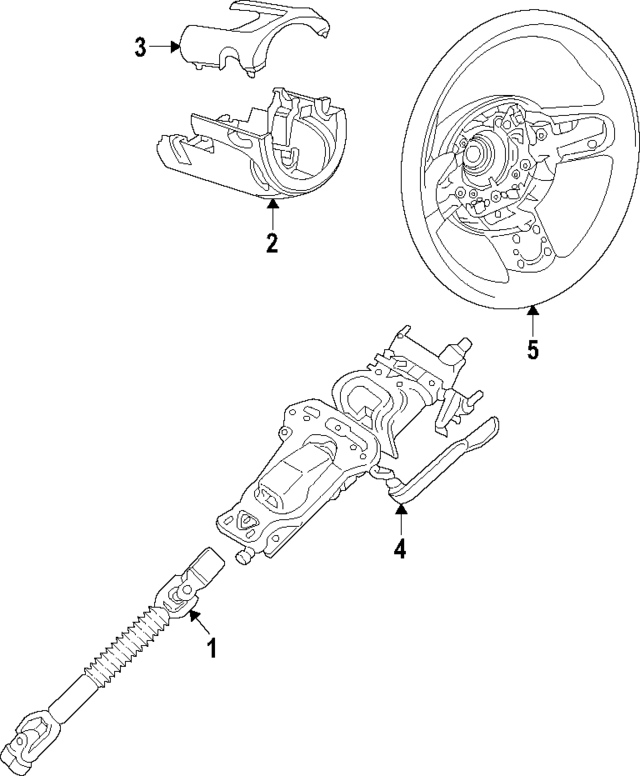 32306864825 - Steering: Steering Column for Mini Image