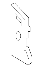 4K0864710 - Body: Inner Windshield Pillar Damper for Audi: A6 allroad, A6 Quattro, A7 Sportback, RS6 Avant, RS7 Sportback, S6, S7 Sportback Image