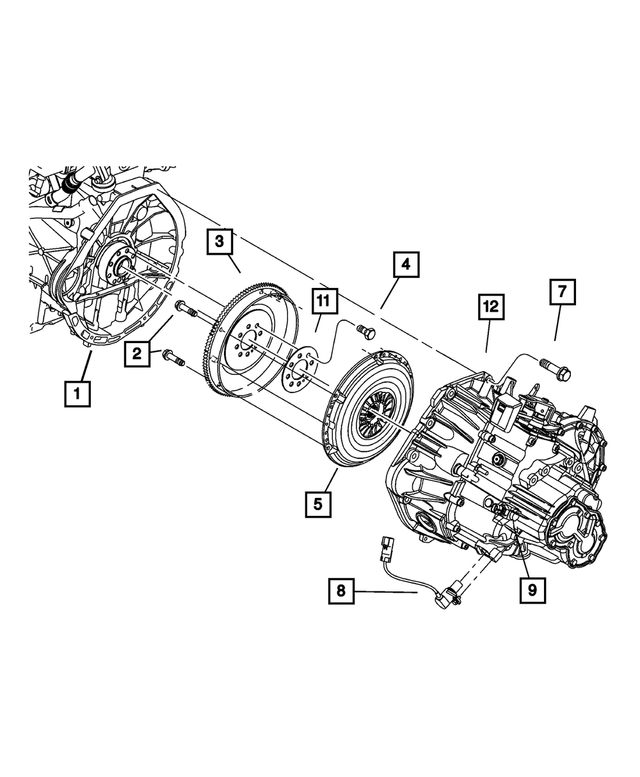 5033202AB - Clutch: Vehicle Speed Sensor for Mopar Image