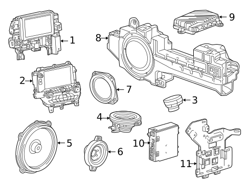 Sound System for 2014 Chevrolet Corvette #0