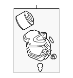 8K0133837E - : Air Cleaner Assembly for Audi: Q5 Image
