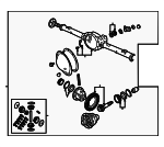 5072512AG - Suspension: Axle Assembly for Dodge: Ram 1500 Image