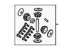 5086692AC - Driveline &amp; Axles: Differential Side Gear for Mopar Image