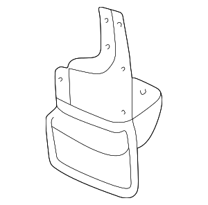 7662660150 - : Mud Flap for Toyota Image