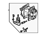 38810RBJA02 - HVAC: Compressor for Honda: CR-Z, Insight Image