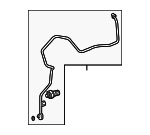 80341TM8A01 - HVAC: AC Tube for Honda: Insight Image