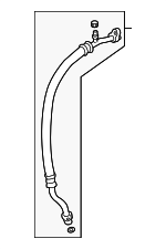 80315TM8A01 - : 2010 Honda Insight - Hose Discharge for Honda: Insight Image