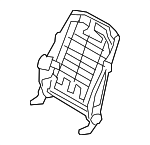52107329919 - Body: Seat Back Frame for BMW Image