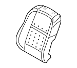 52107303537 - Body: Seat Back Pad for BMW Image