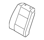 52107411501 - Body: Seat Back Cover for BMW Image