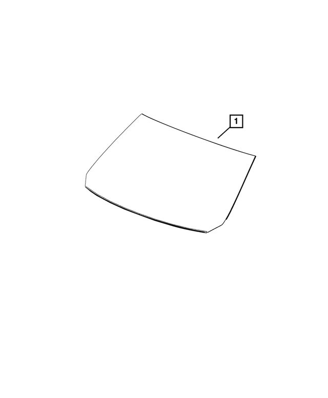 68338078AB - : Windshield for Mopar Image