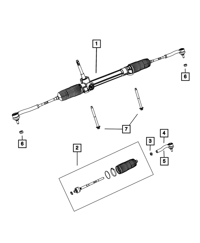 5154533AC - : GEAR-RACK AND PINION for Fiat Image