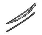 61627074477 - Body: Wiper Blade for BMW: 525i, 528i, 540i, X5 Image