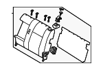 TE698828002 - Body: Seat Back Assembly for Mazda: CX-9 Image