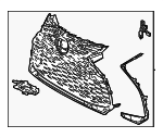 5310153A70 - Body: Grille Assembly for Lexus: IS300 Image