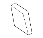 51352991719 - Body: Frame Cover Lower Seal for BMW Image