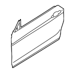 41525A43C92 - Body: Door Shell for BMW: 228i, 228i xDrive, 230i, 230i xDrive, M2, M235i, M235i xDrive, M240i, M240i xDrive Image