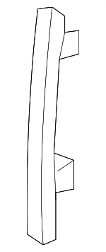 15901807 - Body: Front Retainer for Cadillac: Escalade, Escalade ESV, Escalade EXT Image