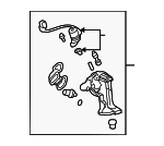 15811RYEA01 - Engine: Oil Filter Housing for Acura: MDX, RL, TL, TSX, ZDX Image