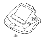 6A103925EF - Engine: Cover for Volkswagen: Beetle, Golf, Jetta Image