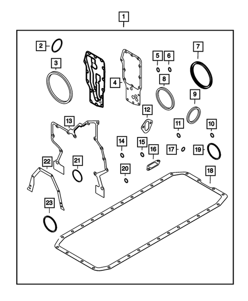 Engine Identification, Service Engines & Engine Service Kits for 2020 Ram 3500 #3