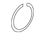9052077001 - Brakes: Bearing Snap Ring for Toyota: Avalon, Camry, Highlander, Matrix, Sienna, Solara, Venza Image