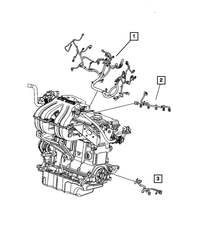 4868959AE - Electrical: Transmission Jumper Wiring for Mopar Image