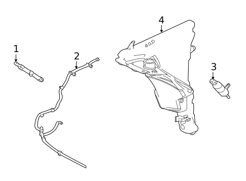 Headlamp Washers/Wipers for 2018 Jaguar XJR575 #0