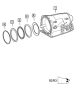 52108356AA - Automatic Transmission 5 Speed [DGJ]: Spring Disc for Mopar Image