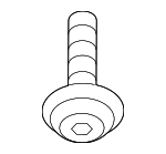 WHT007698 - Body: Spoiler Mount Bolt for Audi: e-tron GT, Q7, Q8, RS Q8, SQ7, SQ8 Image