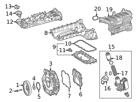 Engine Parts for 2022 Mercedes-Benz CLS 450 #1