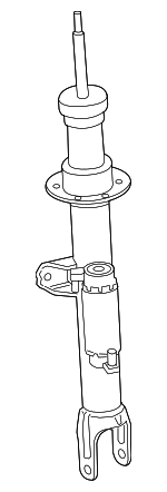 37106866394 - Suspension: Strut for BMW: 530i, 530i xDrive, 540d xDrive, 540i, 540i xDrive, M550i xDrive Image